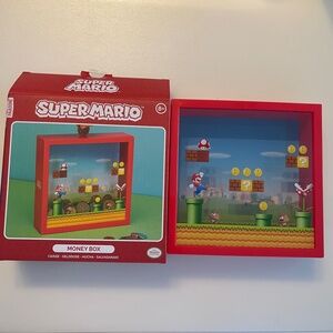 NEW Super Mario red money box RARE
